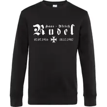 Herren Pullover - Hans Ulrich Rudel, Kreuz - gewählte Variante