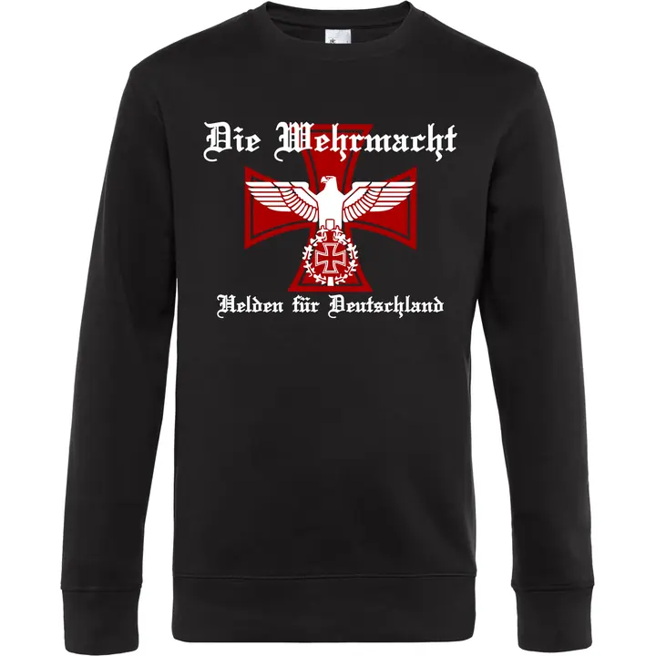 Herren Pullover - Die Wehrmacht, Helden für Deutschland