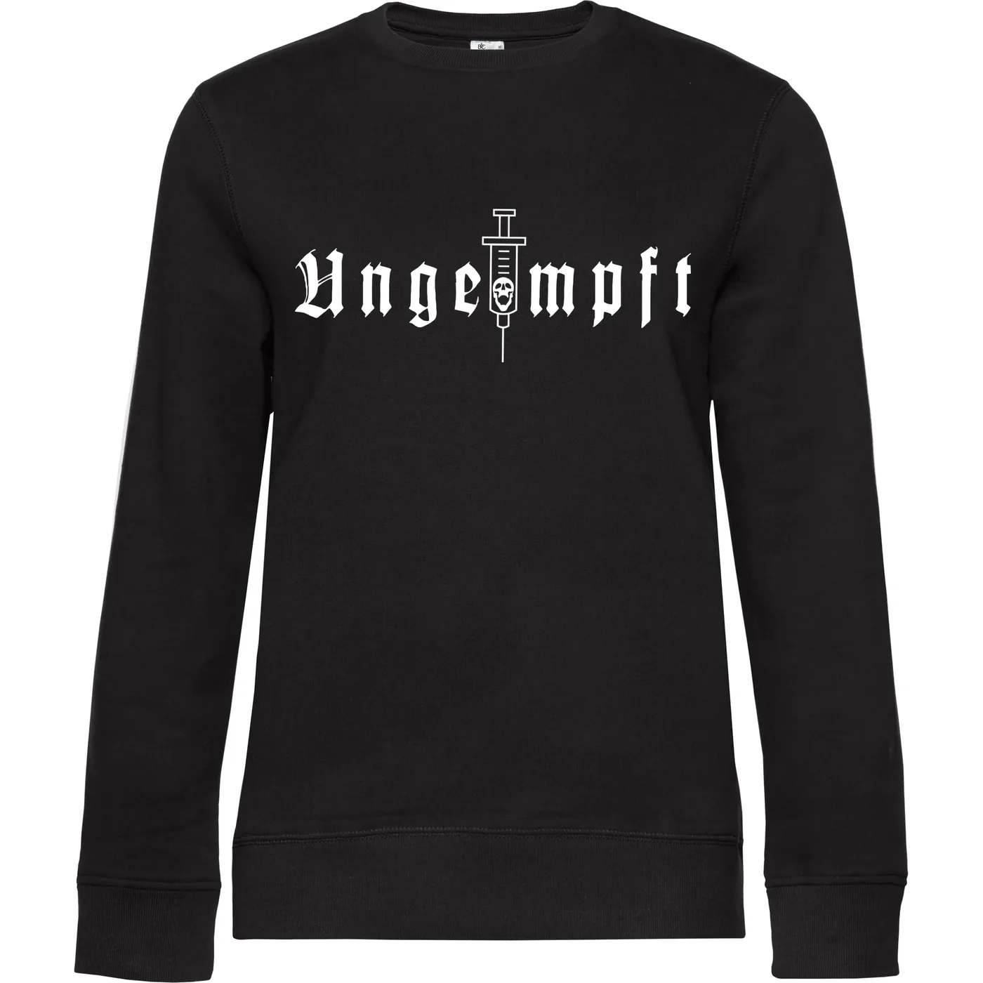 Damen Pullover - Ungeimpft, Einfarbig