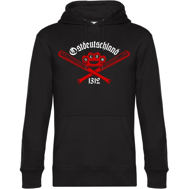 Herren Kapuzenpullover - Ostdeutschland, ACAB