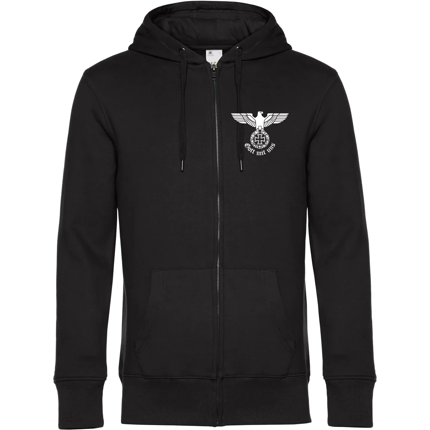 Herren Kapuzenjacke - Gott mit uns