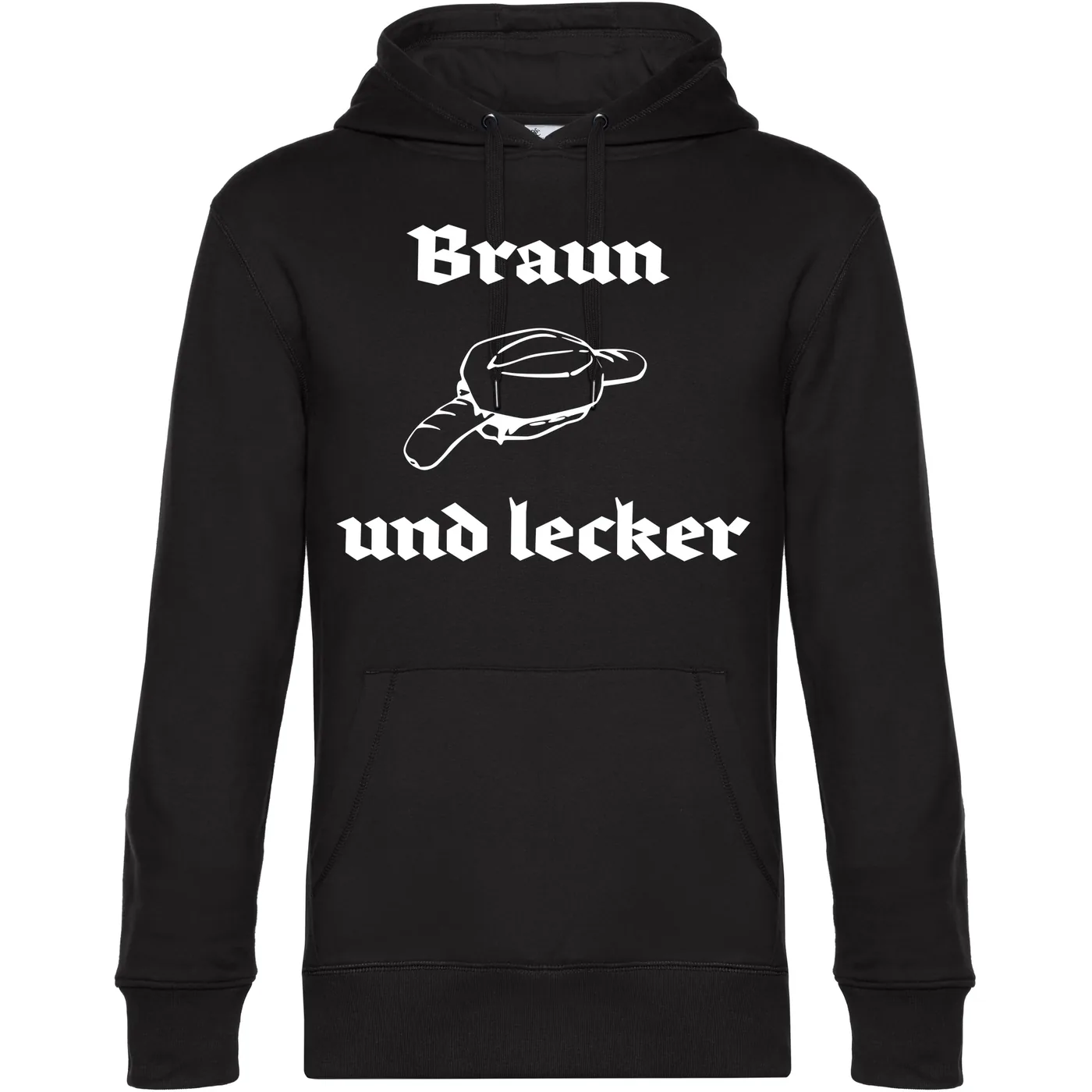 Herren Kapuzenpullover - Braun und lecker