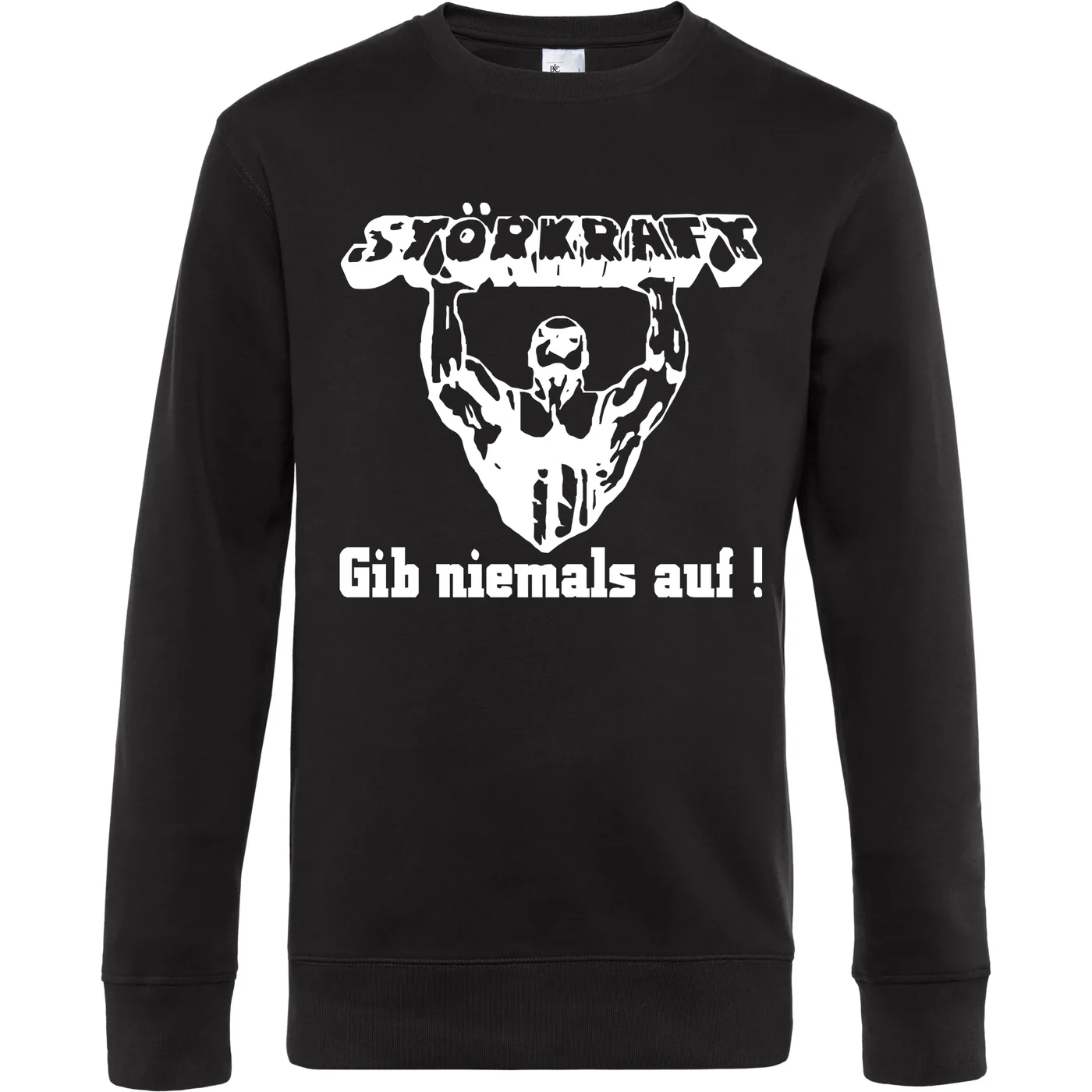 Herren Pullover - Störkraft gib niemals auf