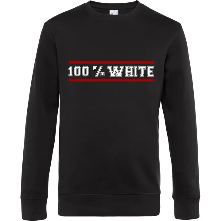 Herren Pullover - 100% White