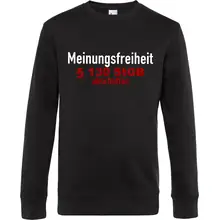Herren Pullover - Meinungsfreiheit Vorderseite