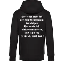 Herren Kapuzenpullover - Rudolf Hess Rückseite