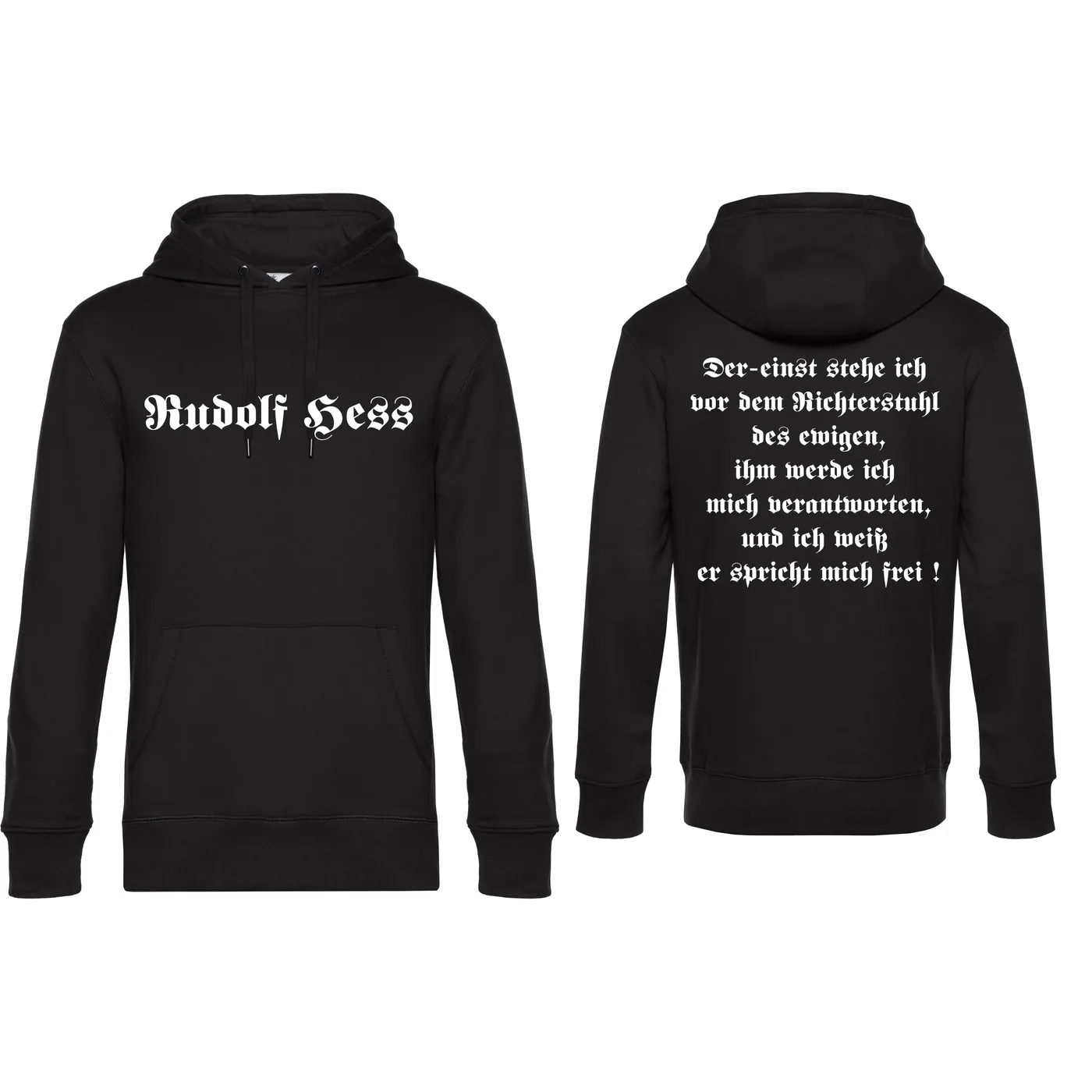 Herren Kapuzenpullover - Rudolf Hess