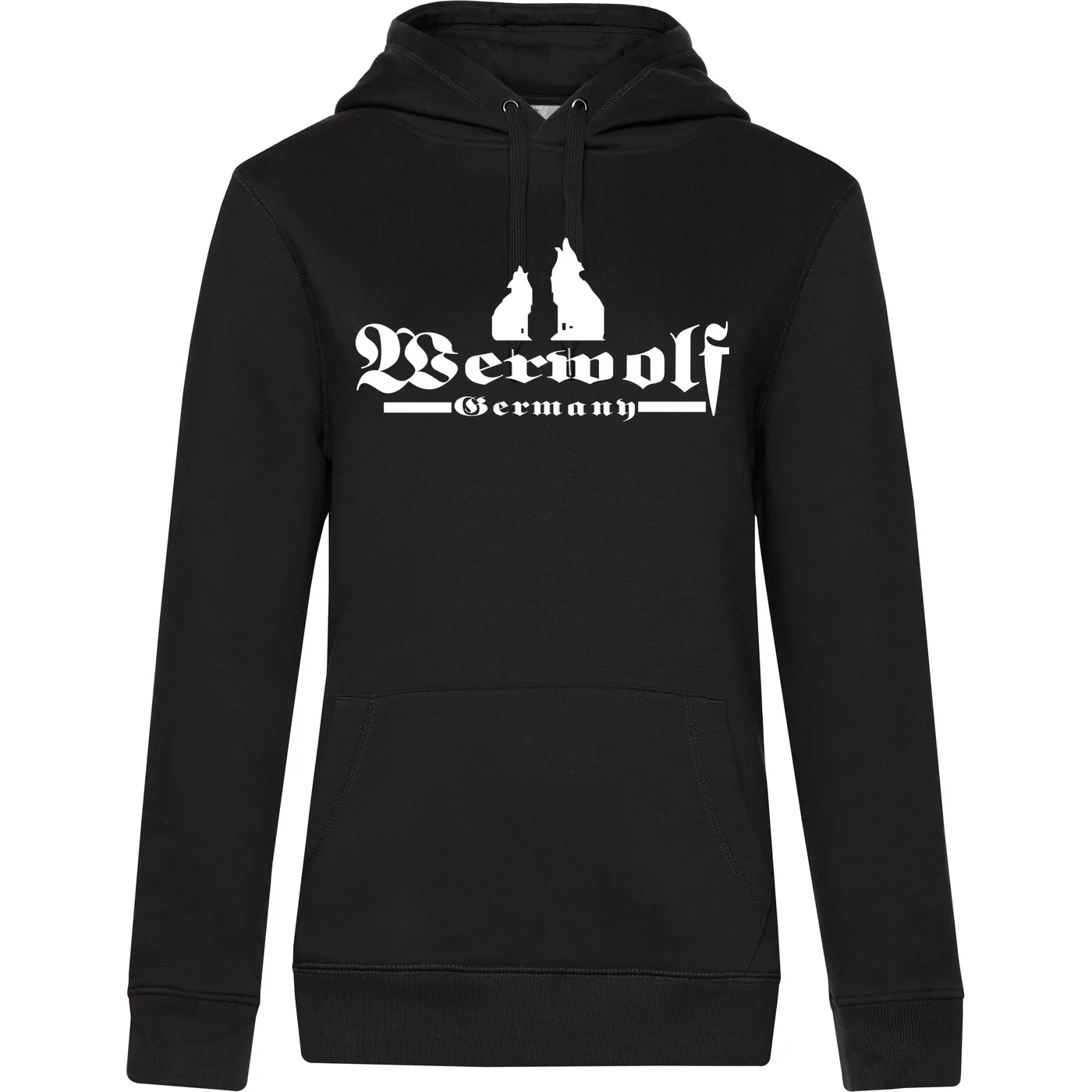 Damen Kapuzenpullover - Werwolf Germany mit Wolf