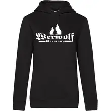 Damen Kapuzenpullover - Werwolf Germany mit Wolf - gewählte Variante
