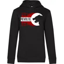 Damen Kapuzenpullover - H8front Revolte - gewählte Variante