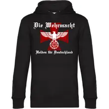Herren Kapuzenpullover - Die Wehrmacht, Helden für Deutschland - gewählte Variante