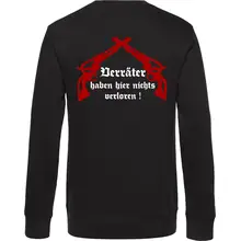 Herren Pullover - Kameradschaft mehr als nur ein Wort Rückseite