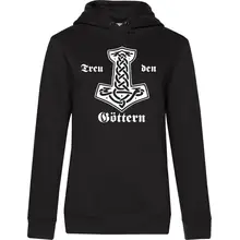 Damen Kapuzenpullover - Treu den Göttern - gewählte Variante