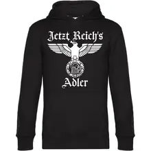 Herren Kapuzenpullover - Jetzt Reichs Adler - gewählte Variante