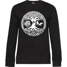 Damen Pullover - Lebensbaum Vorderseite
