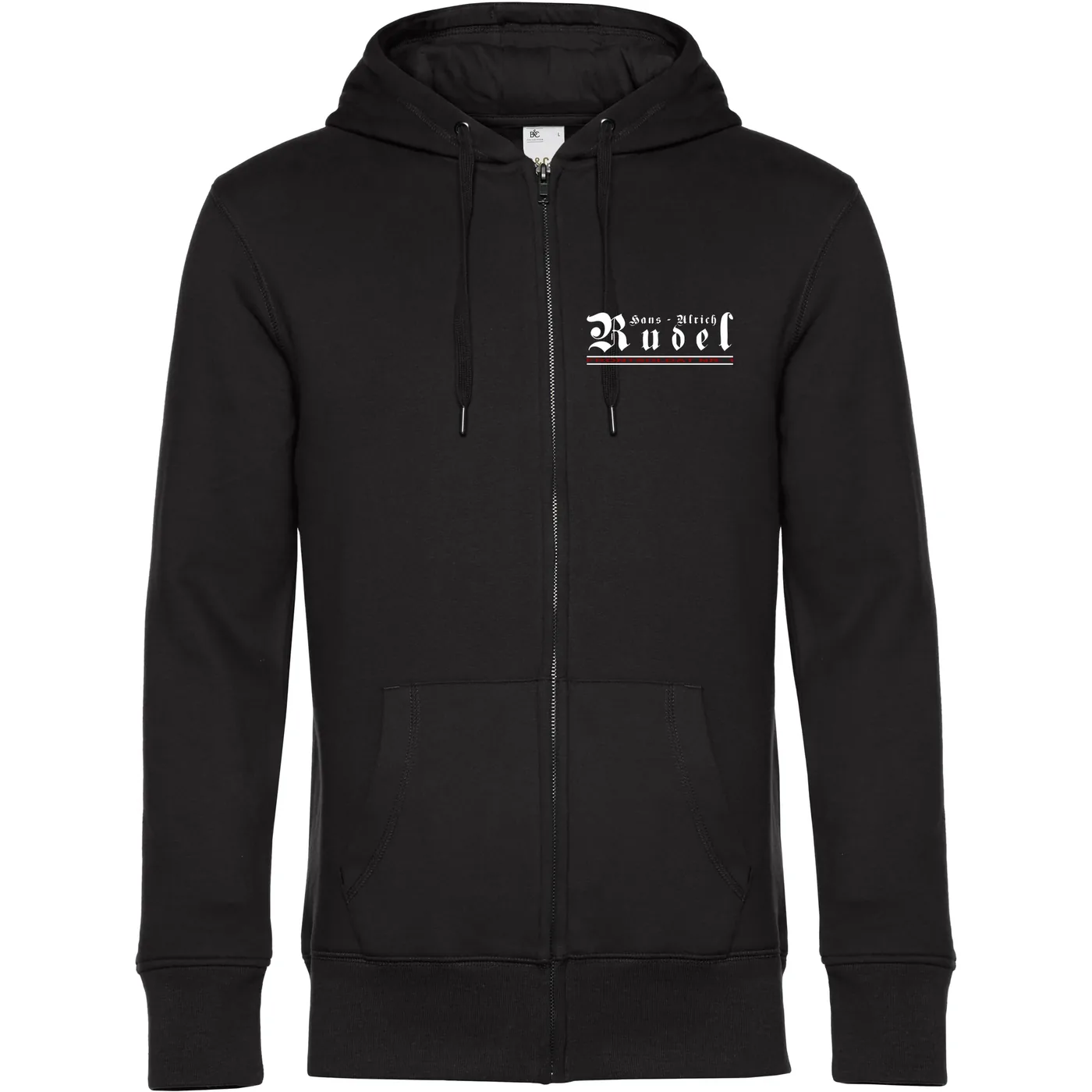 Herren Kapuzenjacke - Hans Ulrich Rudel, Frontsoldat