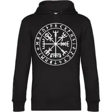 Herren Kapuzenpullover - Vegvisir Vorderseite