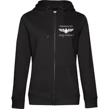 Damen Kapuzenjacke - Wehrmacht denn sowas - gewählte Variante