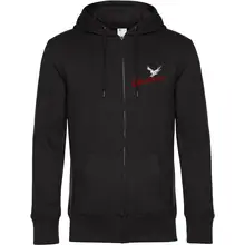 Herren Kapuzenjacke - Consdaple, Adler im Flug Vorderseite
