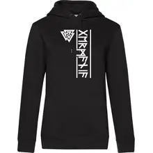 Damen Kapuzenpullover - Germania Runen - gewählte Variante