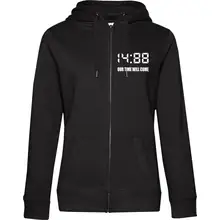 Damen Kapuzenjacke - 1488 Our time will come Vorderseite