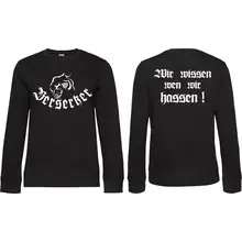 Damen Pullover - Berserker Vorder- und Rückseite