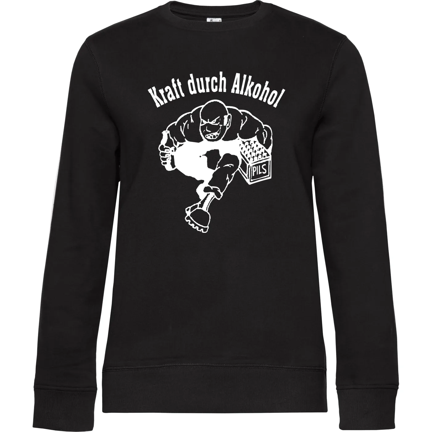 Damen Pullover - Kraft durch Alkohol