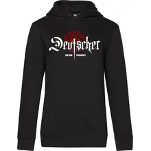 Damen Kapuzenpullover - Deutscher, zäh und standhaft - gewählte Variante