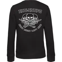 Damen Pullover - Anti-Antifa Rückseite