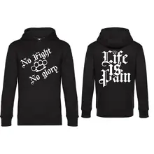 Herren Kapuzenpullover - Life is Pain - gewählte Variante
