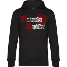 Herren Kapuzenpullover - Nationaler Sozialist - gewählte Variante