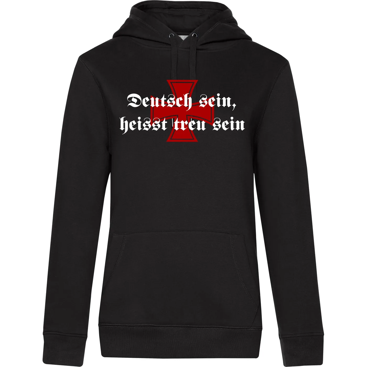 Damen Kapuzenpullover - Deutsch sein, heißt treu sein