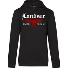 Damen Kapuzenpullover - Landser, Adler 88 Vorderseite
