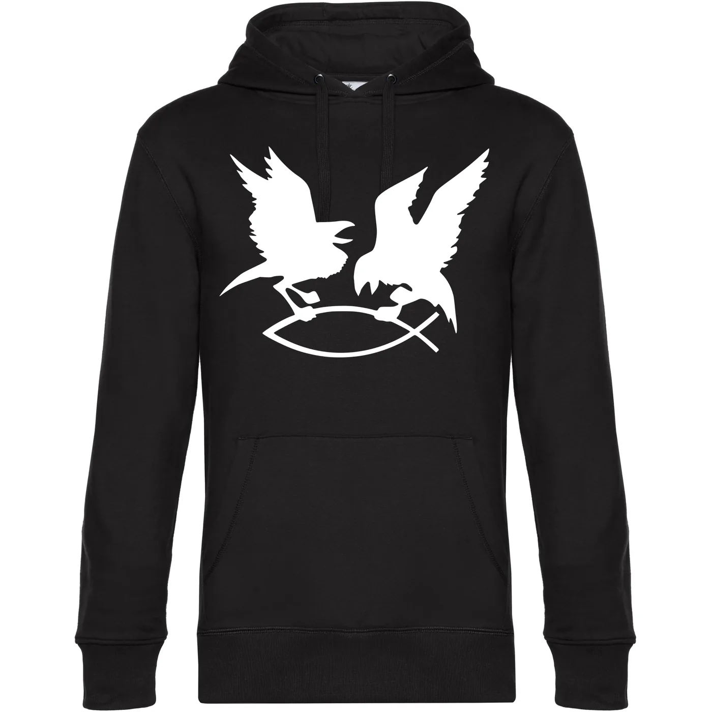 Herren Kapuzenpullover - Hugin Munin