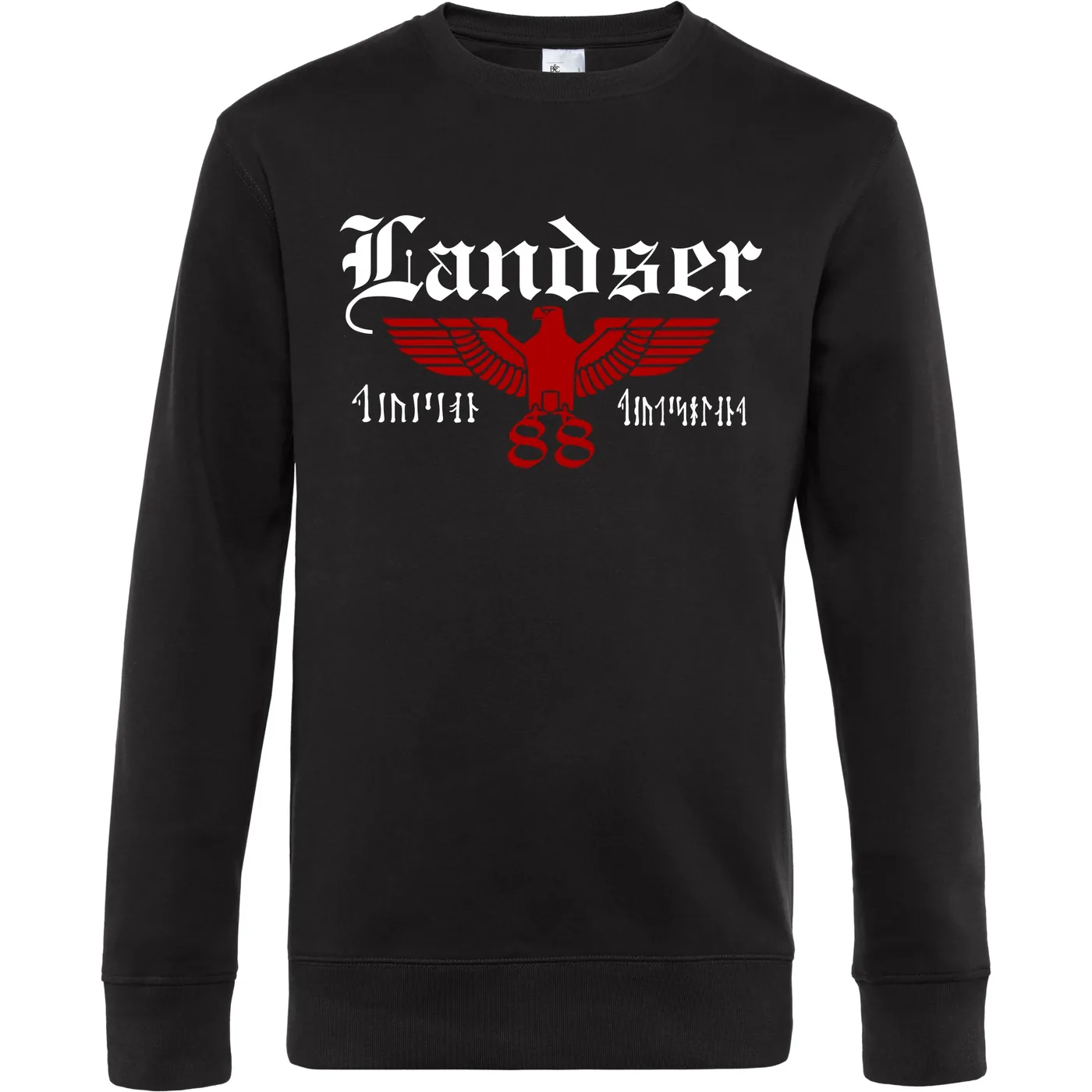 Herren Pullover - Landser, Adler 88