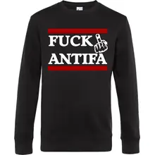 Herren Pullover - Fuck Antifa Vorderseite