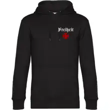 Herren Kapuzenpullover - Heute tolerant morgen fremd im eigenen Land Vorderseite
