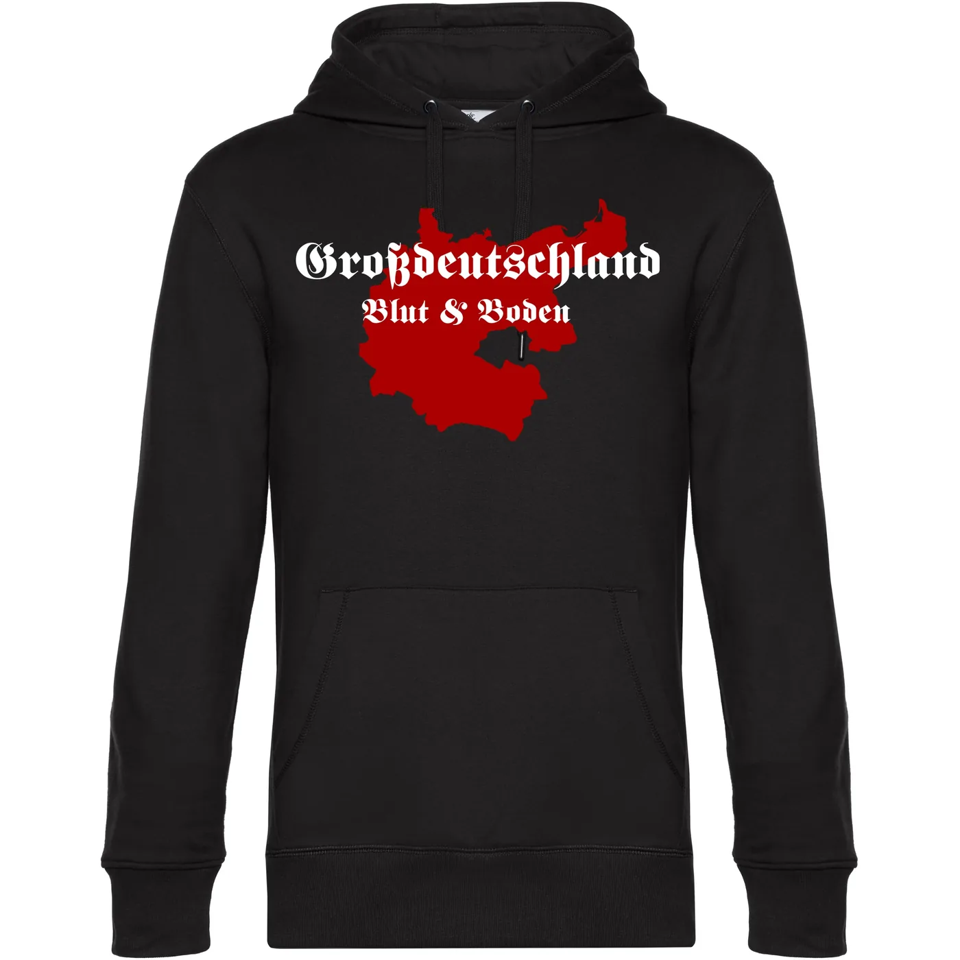 Herren Kapuzenpullover - Großdeutschland Blut&Boden