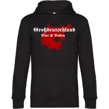 Herren Kapuzenpullover - Großdeutschland Blut&Boden - gewählte Variante