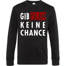 Herren Pullover - Gib Islam keine Chance Vorderseite