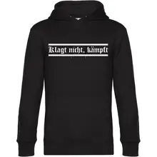 Herren Kapuzenpullover - Klagt nicht kämpft - gewählte Variante