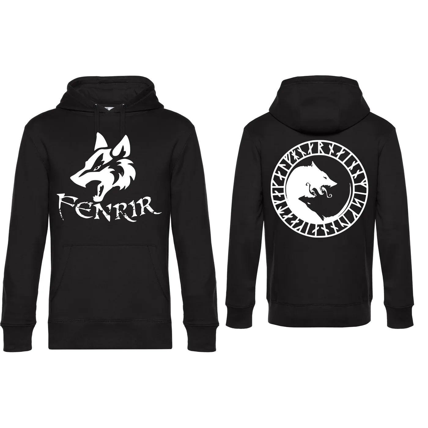 Herren Kapuzenpullover - Fenrir