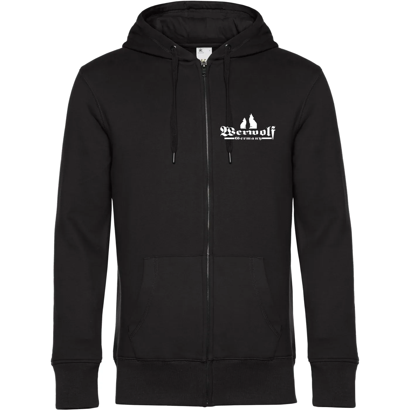 Herren Kapuzenjacke - Werwolf Germany mit Wolf