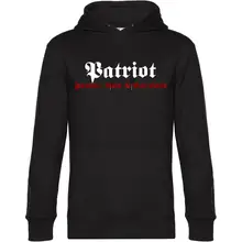 Herren Kapuzenpullover - Patriot Vorderseite
