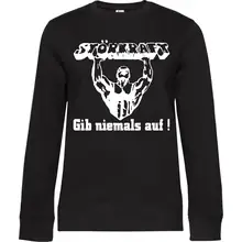 Damen Pullover - Störkraft gib niemals auf Vorderseite