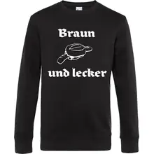 Herren Pullover - Braun und lecker Vorderseite