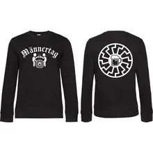 Damen Pullover - Männertag Vorder- und Rückseite
