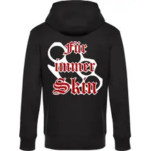 Herren Kapuzenjacke - Für immer Skin Rückseite