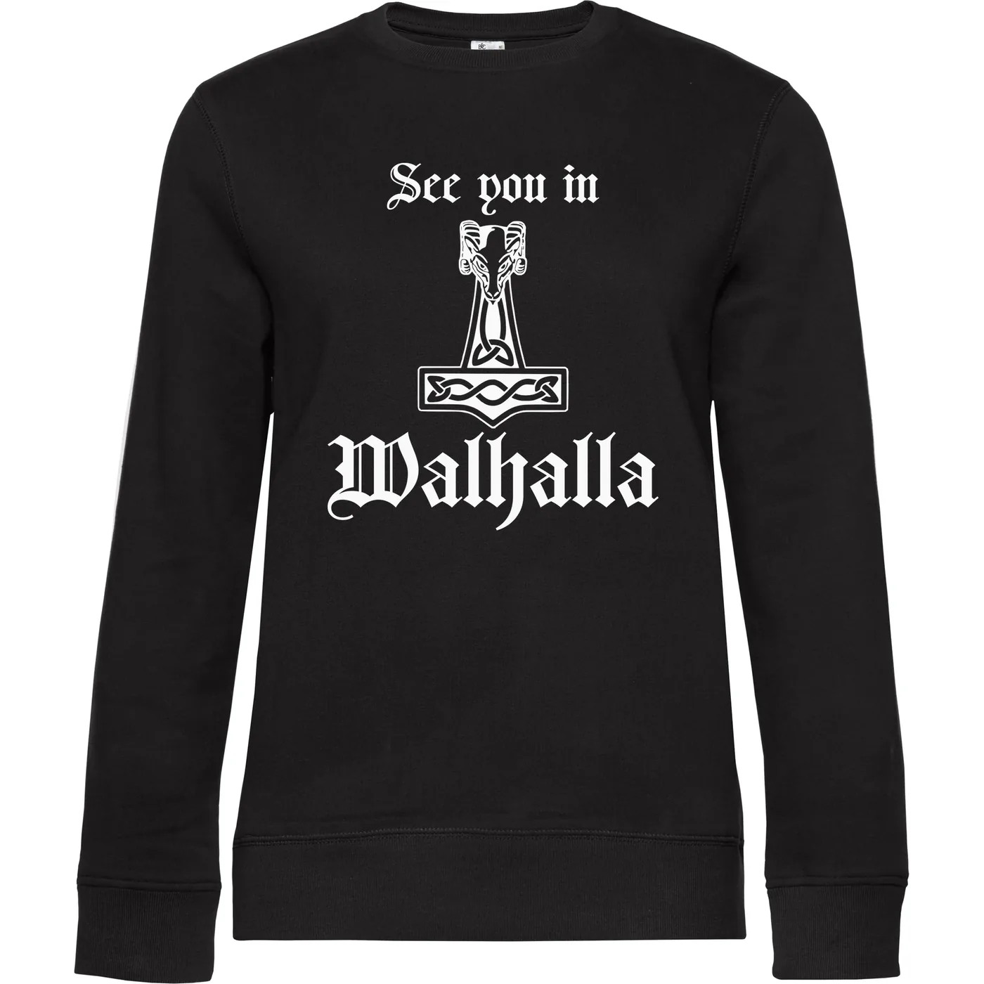 Damen Pullover - See you in Walhalla Thorhammer