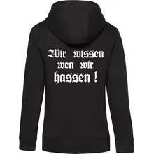 Damen Kapuzenpullover - Berserker Rückseite